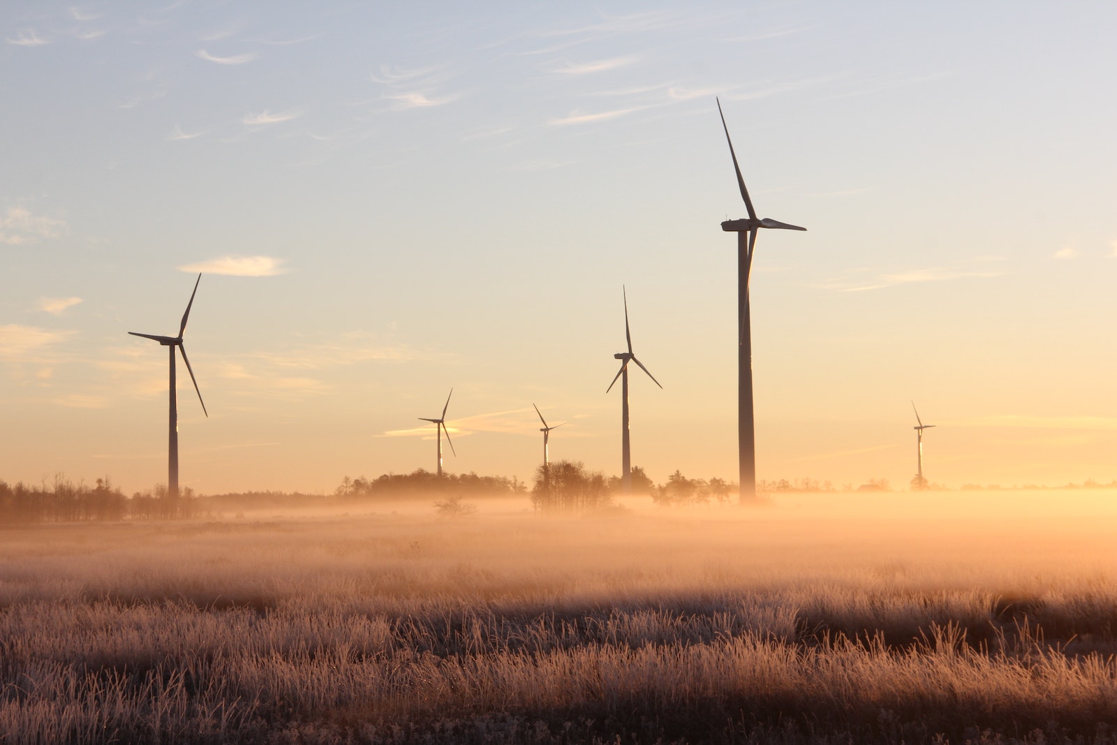 Photo by Laura Penwell Photo Of Windmills During Dawn