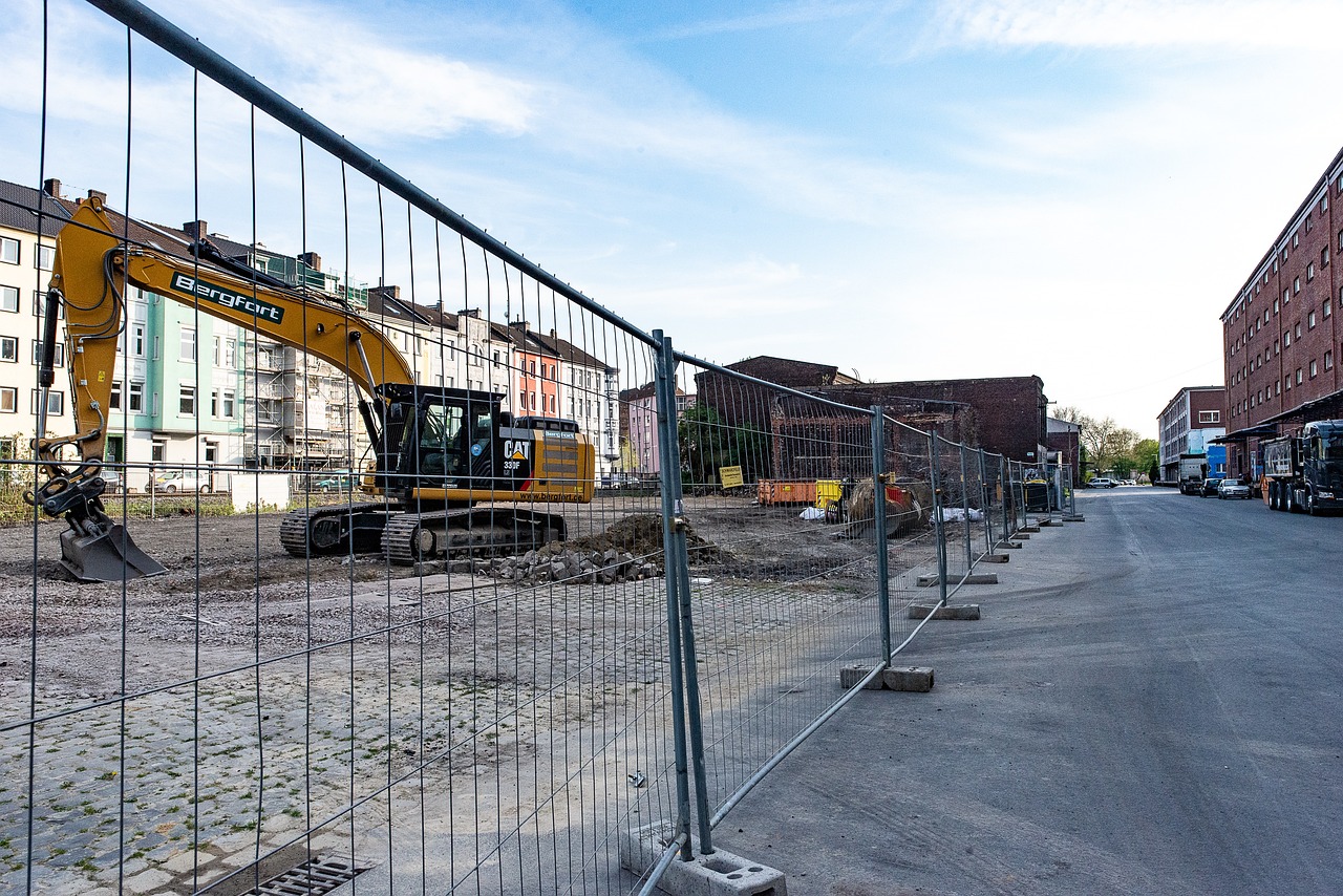 dortmund, port, construction work