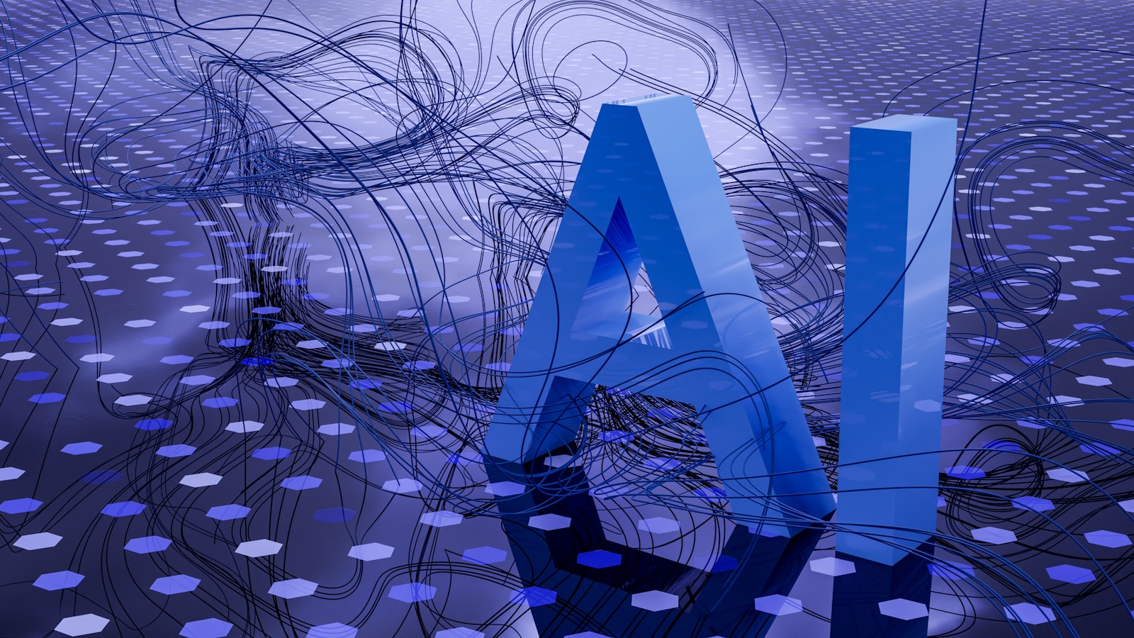 Photo by Steve Johnson a computer generated image of the letter a